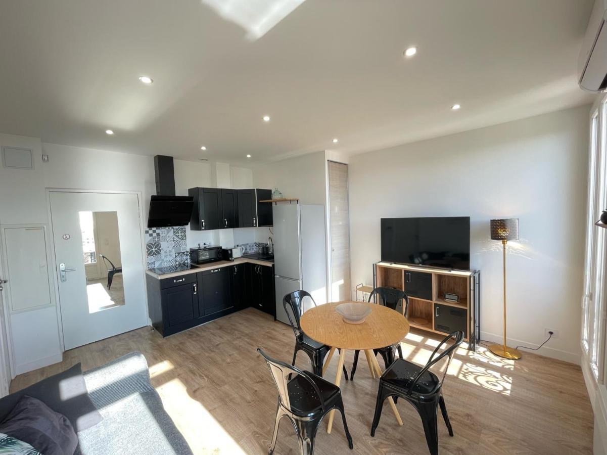 Nice Renting - Cambrai - Luxurious Sea View Terrasse - King Bed - Parking - Ac - Fully Equipped エクステリア 写真