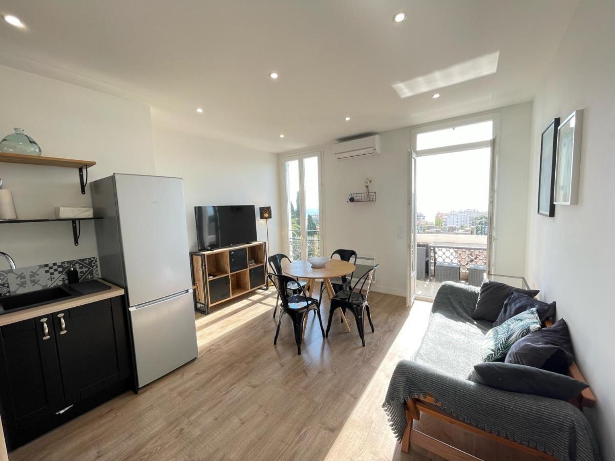 Nice Renting - Cambrai - Luxurious Sea View Terrasse - King Bed - Parking - Ac - Fully Equipped エクステリア 写真