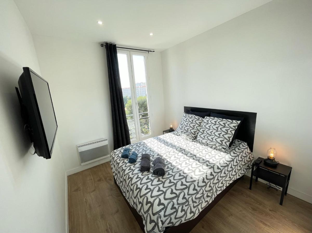 Nice Renting - Cambrai - Luxurious Sea View Terrasse - King Bed - Parking - Ac - Fully Equipped エクステリア 写真